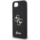 6. Guess Fixed Glitter Big 4G Hülle für iPhone 16e - Schwarz
