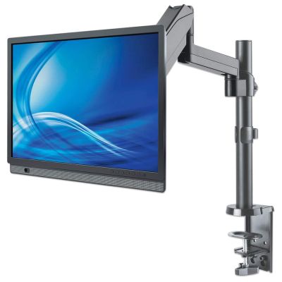 7. MANHATTAN Monitorhalterung für 17-32" LCD 8kg Schreibtisch Gasdrehgelenk