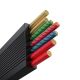 6. Baseus Free2Draw CB000084 einziehbares USB-C – Lightning /USB-C/Micro-USB-Kabel 100 W 1,1 m – Schwarz