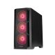 4. Chieftec PC-GA-01B-L-OP APEX LUMO Midi Tower Schwarzes Gehäuse