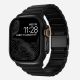 NOMAD Titanarmband – Titanarmband für Apple Watch 46 mm/49 mm (schwarze Hardware) V2