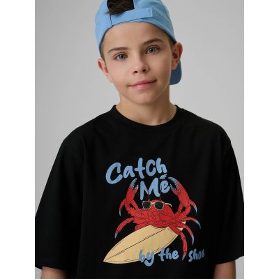 3. Baumwoll-T-Shirt für Jungen 4F 4FJRSS26TTSHM3903-20S