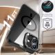 3. ESR Classic Hybrid Kickstand Halolock MagSafe Kit für iPhone 16 Plus + Displayschutzfolie aus gehärtetem Glas – Schwarz