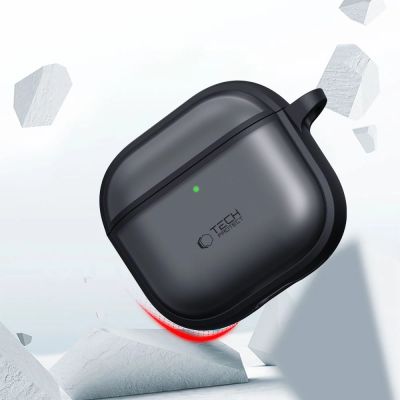 9. Tech-Protect Slim Hook-Hülle für AirPods 4 – Schwarz
