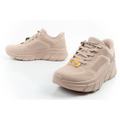 8. Skechers Damen-Sportschuhe Bobs B Flex SLIP-INS beige bequem