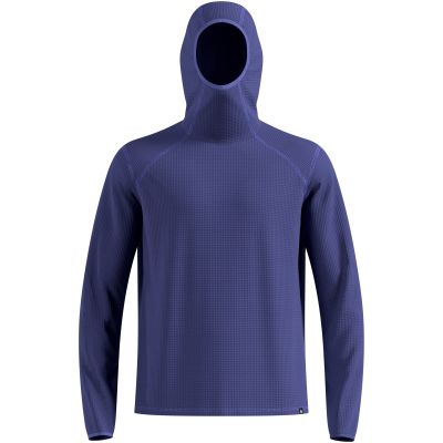 2. Odlo Mid Layer Hoody CUBIC Kapuzenpullover, blau