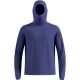 2. Odlo Mid Layer Hoody CUBIC Kapuzenpullover, blau