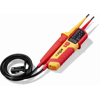 9. Wiha 45217 Spannungsprüfer Rot, Gelb
