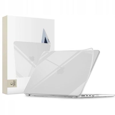 8. Tech-Protect Softshell-Schutzhülle für MacBook Pro 16" (2021/2023/2024/2025/2026) – Transparent