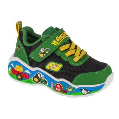 Skechers Play Scene - Barn-Squad Buddies 407065N-GNBK Grün 21
