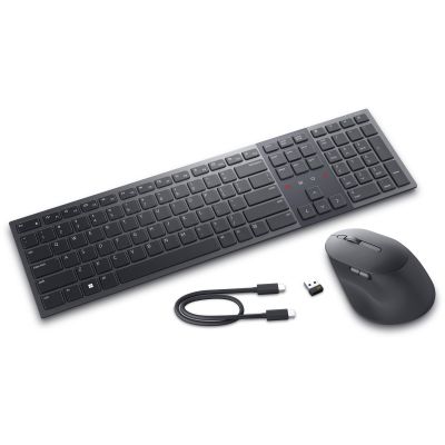 2. DELL Pro Premium Collaboration Tastatur und Maus - KM900 - Deutsch (QWERTZ)