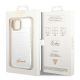 8. Guess GUHCP14MHGCRHS iPhone 14 Plus 6,7 "Silber / Silber Hardcase Croco Collection