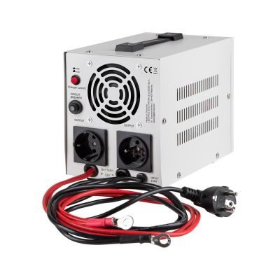 3. KEMOT PROsinus-800 Notstromversorgung, reiner Sinuswellenwandler mit Ladefunktion 12 V 230 V 800 VA/500 W