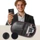 3. Tech-Protect KLR100 RFID-Hülle – Schwarz und Rot