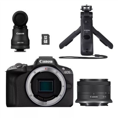 15. Canon EOS R50 + RF-S 18-45mm CREATOR KIT Kamera mit 24,2 MP