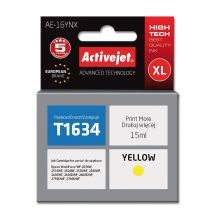 Activejet AE-16YNX Tinte (ersetzt Epson 16XL T1634; Supreme; 15 ml; gelb)