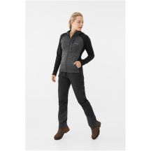 VIKING Delmore Hoodie Damen-Kapuzenjacke mit Reißverschluss, Schwarz, XXL