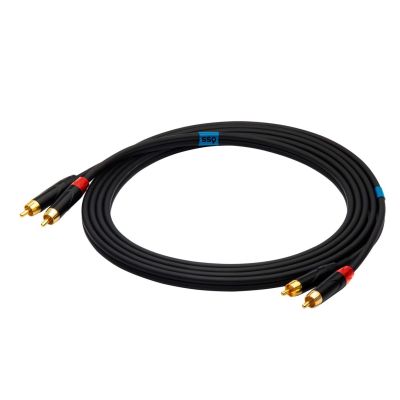 2. SSQ RCARCA2 - 2xRCA-Kabel - 2xRCA 2 Meter