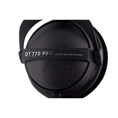 18. Beyerdynamic DT 770 PRO 80 OHM BLACK LIMITED EDITION - Geschlossener Studio-Kopfhörer