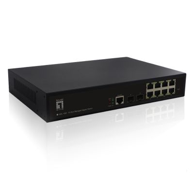 3. Managed Gigabit Switch L2 mit 10 Ports, 2x GE SFP, Hersteller: LEVELONE (GEL-1061V2)