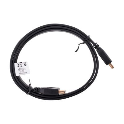6. Lanberg CA-HDMI-21CU-0010-BK Kabel (HDMI M - HDMI M; 1 m; schwarz)