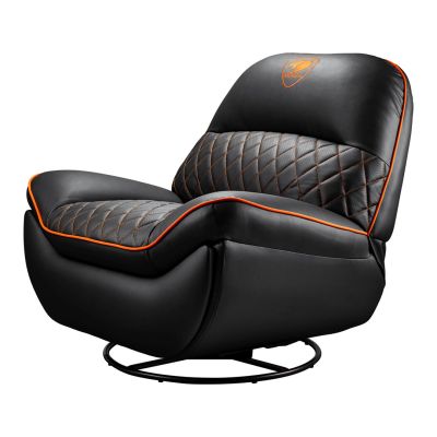 3. COUGAR CGR-OVL-ORB Gaming-Sofa, gepolsterter Sitz, Schwarz