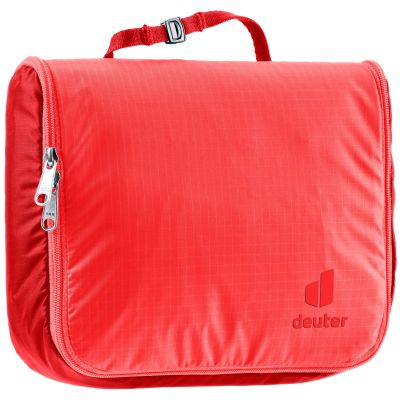 Deuter Wash Center Lite I Reise-Kosmetiktasche, Mohnrot/Karmesinrot