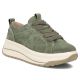 Filippo DP7959 grüne Leder-Plateau-Sneaker
