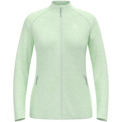 4. Damen-Sweatshirt Odlo TENCIA Mid Layer Full Zip, grün