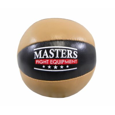 3. Medizinball aus Naturleder MASTERS PL-NATURAL 5 kg