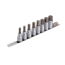 UNIOR 1/2'' Sechskant-Schraubendreher-Steckschlüssel auf einer Schiene