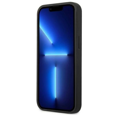 5. Guess GUHCP13SSA4GSBL iPhone 13 mini 5.4" blau/blau Hardcase Saffiano 4G Metal Logo