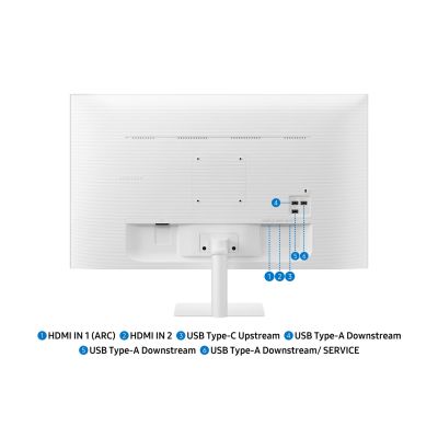 12. Samsung M7 M70F Computermonitor 81,3 cm (32") 3840 x 2160 Pixel 4K Ultra HD LED Weiß