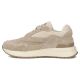 3. Ledersneaker, Wildleder, beige Schuhe, Filippo DP7728/26