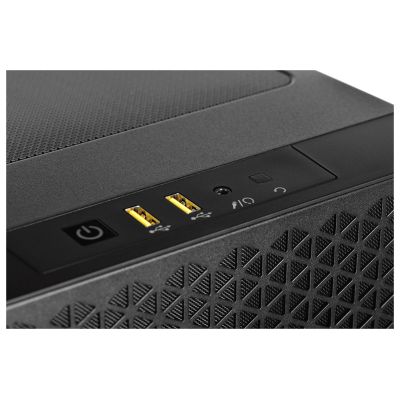 12. Corsair 3000D RGB AIRFLOW Schwarzes Gehäuse
