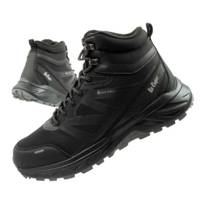 Lee Cooper Herren-Winterwanderschuhe, gefüttert, wasserdicht, schwarz