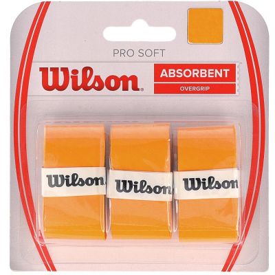 Wilson Pro Soft Overgrip-Wickel 3 Stück WRZ4040GO