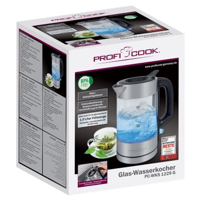3. Wasserkocher WKS 1229 PROFICOOK