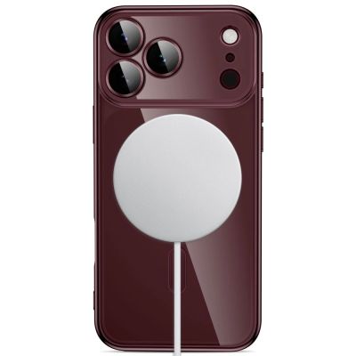 4. Tech-Protect MagFlex Hülle für iPhone 18 Pro / 17 Pro – burgunderrot