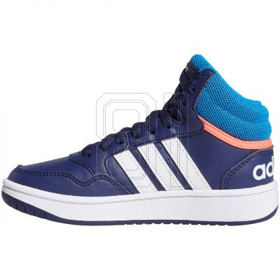 3. Adidas Hoops Mid Jr GW0400 Schuhe