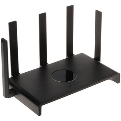 6. Ruijie Networks RG-EW1300G Dualband-WLAN-Router mit Gigabit-Ethernet (2,4 GHz/5 GHz), Schwarz