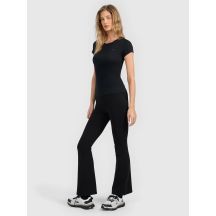 Strickleggings für Damen mit ausgestelltem Bein, Größe 4F 4FRAW25TTIGF320-20S