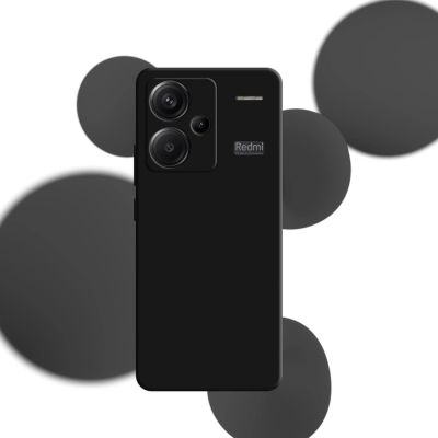 3. 3mk Silikonhülle für Xiaomi Redmi Note 13 Pro+ – Schwarz