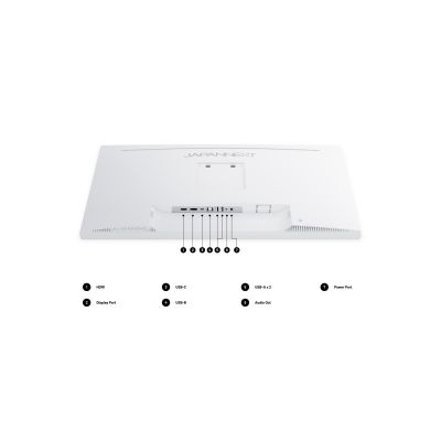 7. JAPANNEXT 68,5 cm JN-IPS270UHD60F-C65W-HSP-W HDMI/DP UHD-Monitor