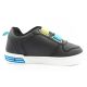 13. Leomil Sonic Kinder Sportschuhe Leichte Sneakers mit Klettverschluss Schwarz