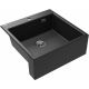 Deante ERIDAN ZQE G10K 5907650811381 Einzelbecken-Granitspüle, Metallic-Graphit