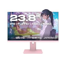 Monitor JAPANNEXT 60,5 cm JN-I238FHD120F-HSP-PK 16:9 HDMI pink FHD