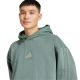 11. Herren-Sweatshirt adidas A SZN W FL HD grün JL6538