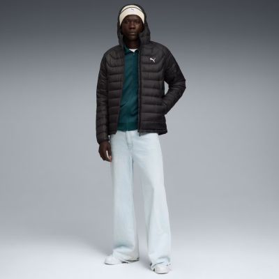 10. Puma Packlite Daunenjacke mit Kapuze für Herren, Schwarz, 685221 01