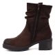 9. Gefütterte Damen-Ankle-Boots, braun, S.Barski HY62-8100
